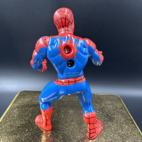 Spider-Man Action Figure 3.5" Super Hero Toy Spiderman 1995 Marvel - Picture 8 of 11